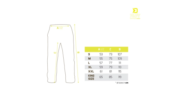 DELPHIN - Nepromokavý dvoudílný oblek Proof vel. 2XL