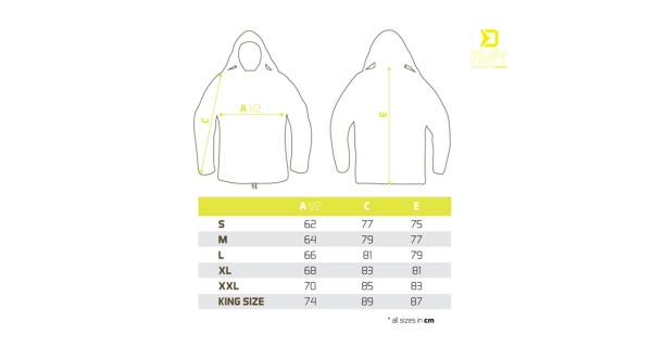 DELPHIN - Nepromokavý dvoudílný oblek Proof vel. 3XL