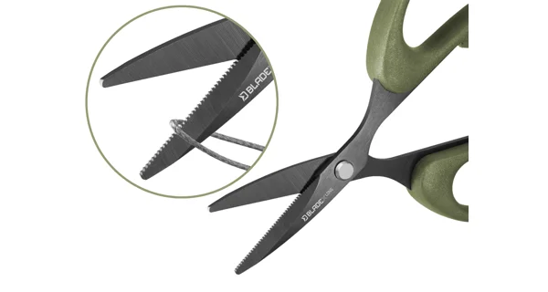 DELPHIN - Nůžky s vroubky BladeX Long Titan 12 cm