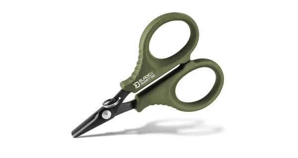 DELPHIN - Nůžky s vroubky BladeX Short SS 9,5 cm