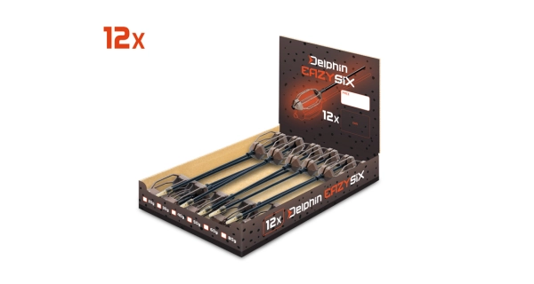 DELPHIN - Olověné krmítko s trubičkou EazySIX 50 g