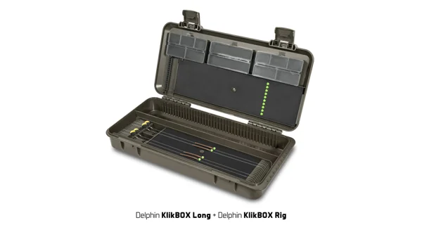 DELPHIN - Organizér KlikBOX Long Scratched Edition