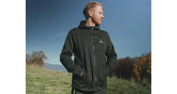 DELPHIN - Outdoorová mikina s kapucí Ixtera Camotic vel. L