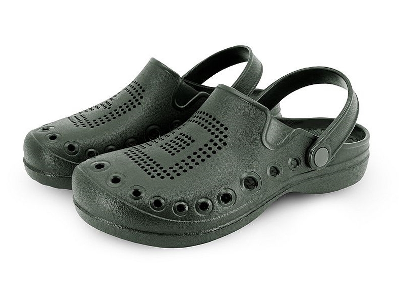 DELPHIN - Pantofle OCTO zelené vel. 37