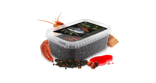 DELPHIN - Pelety Pellet box Reaxe Ready&Go 400 g Losos-Rak