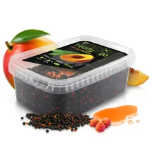 DELPHIN - Pelety Pellet box Reaxe Ready&Go 400 g Mango-Broskev