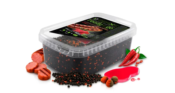 DELPHIN - Pelety Reaxe Ready&Go Pellet Box 400 g + Booster a wafters Fr. Klobása Chilli