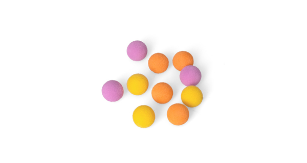 DELPHIN - Pěnové boilie The End Zig Rig Mix 15 mm 10 ks