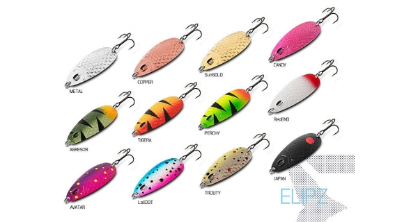 DELPHIN - Plandavka Elipz FullScale 12 g vel. 2 Tigera