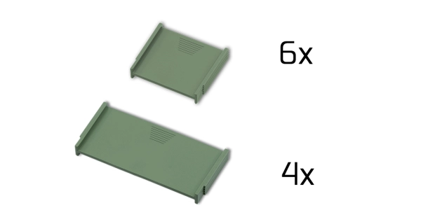 DELPHIN - Plastový box CRP Tackle 365x300x55 mm