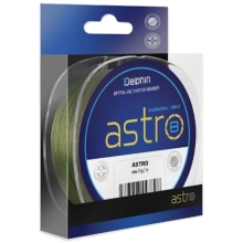 DELPHIN - Pletená šňůra Astro 8 Zelená 0,21 mm 130 m