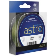 DELPHIN - Pletená šňůra Astro 8 Zelená 0,21 mm 130 m