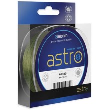 DELPHIN - Pletená šňůra Astro 8 zelená 300 m 0,23 mm 36,3 lbs