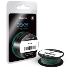 DELPHIN - Pletená šňůra Boxer 0,60 mm 52,6 kg 10 m Zelená