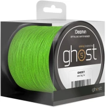 DELPHIN - Pletená Šňůra Ghost 4+1 zelená 0,18 mm 20 lbs 200 m
