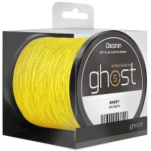 DELPHIN - Pletená šnůra Ghost 4+1 žlutá 0,16 mm 18 lbs 200 m