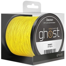 DELPHIN - Pletená Šňůra Ghost 4+1 žlutá 0,18 mm 20 lbs 200 m