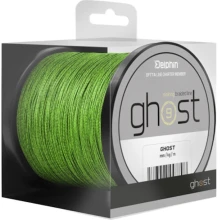 DELPHIN - Pletená šňůra Ghost 8+1 Zelená 0,23 mm 13,6 kg 3000 m