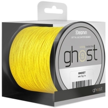 DELPHIN - Pletená Šňůra Ghost 8+1 Žlutá 0,23 mm 30 lbs 600 m