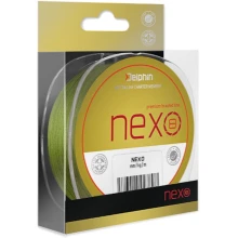 DELPHIN - Pletená šňůra Nexo 8 Zelená 0,25 mm 41,6 lb 300 m