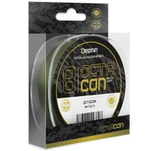 DELPHIN - Pletená šňůra OctaCON 0,10 mm 6,2 kg 135 m Zelená
