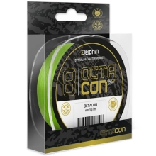 DELPHIN - Pletená šňůra OctaCON 0,12 mm 7,5 kg 135 m Fluo Zelená