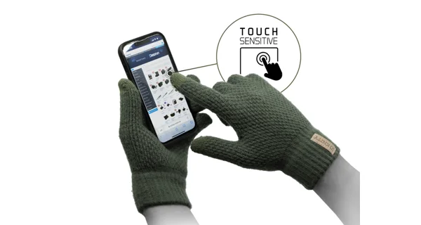 DELPHIN - Pletené rukavice Knity