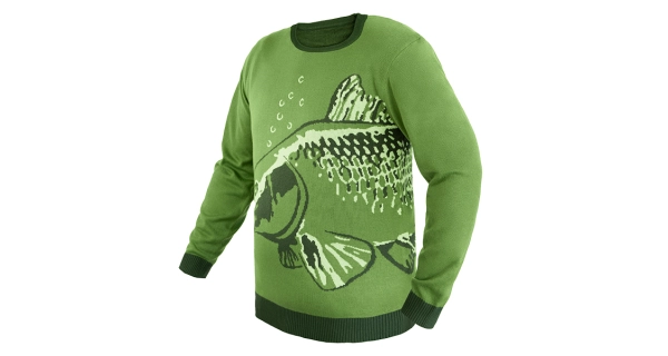 DELPHIN - Pletený svetr Carp vel. L