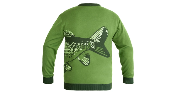DELPHIN - Pletený svetr Carp vel. L