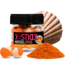 DELPHIN - Plovoucí boilie D SNAX POP 10 mm 20 g Mušle Koření