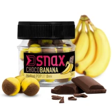 DELPHIN - Plovoucí boilie D SNAX POP 12 mm 20 g Čokoláda Banán