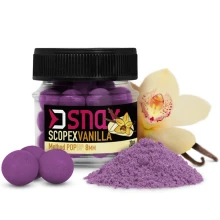 DELPHIN - Plovoucí boilie D SNAX POP 12 mm 20 g Scopex Vanilka