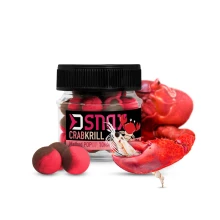 DELPHIN - Plovoucí boilie D SNAX POP 5,5 mm 20 g Krab Krill