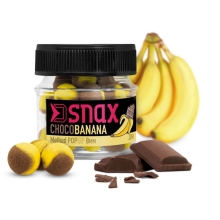 DELPHIN - Plovoucí boilie D SNAX POP 8 mm 20 g Čokoláda Banán