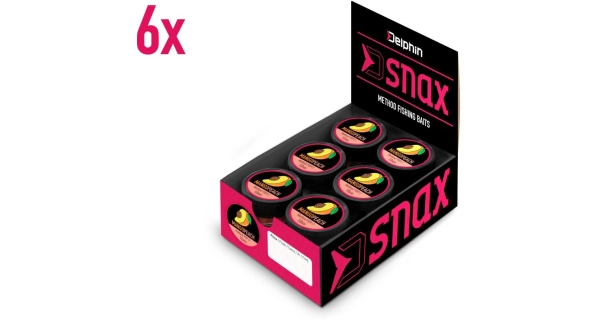 DELPHIN - Plovoucí boilie D SNAX POP 8 mm 20 g Mango Broskev