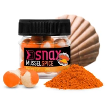 DELPHIN - Plovoucí boilie D SNAX POP 8 mm 20 g Mušle Koření DELPHIN - Plovoucí boilie D SNAX POP 8 mm 20 g Mušle Koření