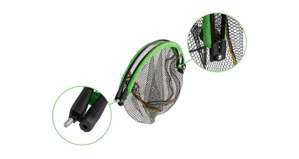 DELPHIN - Plovoucí podběráková hlava Reaxe FloateR FoldROUND 70x60 cm