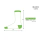 DELPHIN - Ponožky v plechovce Beerox Worm vel.41-46 2 Pack