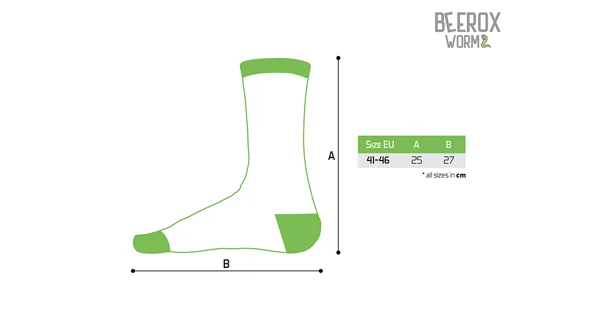 DELPHIN - Ponožky v plechovce Beerox Worm vel.41-46 2 Pack