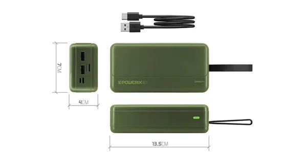 DELPHIN - Powerbanka PoweriX 27 000 mAh