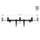 DELPHIN - Přední FlexiMAG Hrazda pro 3 pruty RPX / ProMAX BW 30-45 cm