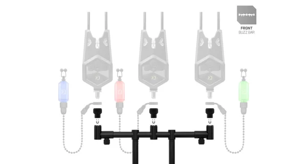 DELPHIN - Přední FlexiMAG Hrazda pro 3 pruty RPX / ProMAX BW 30-45 cm