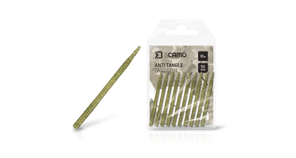 DELPHIN - Převleky proti zamotání sCAMO GRAZZ Cut 55 mm 10 ks
