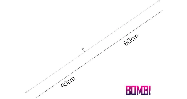 DELPHIN - Přívlačový návazec Bomb! D-Shot 5 ks 1 m 0,26 mm vel. 1