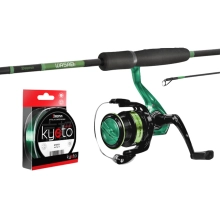 DELPHIN - Přívlačový set GreenSpin 3T 240 cm 30 g 0,234 mm