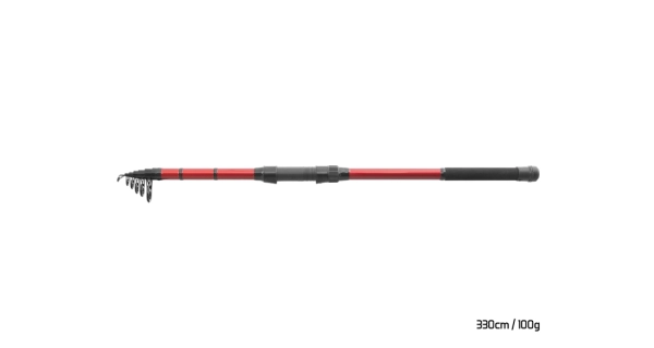 DELPHIN - Prut Amulet Tele 3,3 m 2 lb