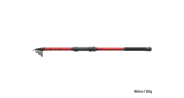 DELPHIN - Prut Amulet Tele 3,6 m 2,5 lb