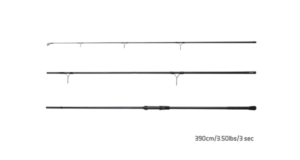 DELPHIN - Prut Corsa Black Carp 3,5 lb 3,9 m 3 díly