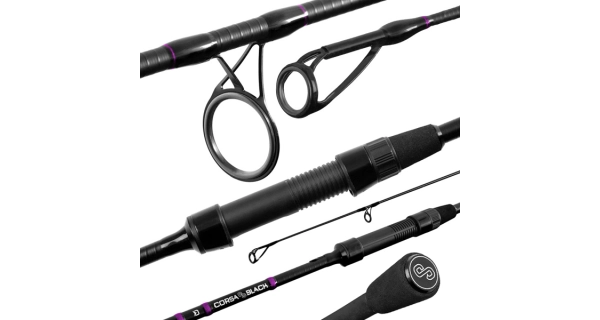 DELPHIN - Prut Corsa Black Carp 3,5 lb 3,9 m 3 díly
