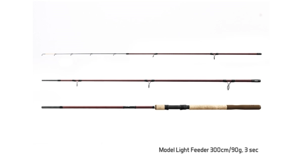 DELPHIN - Prut Magma M3 Medium Feeder 360 cm 120 g 3 díly